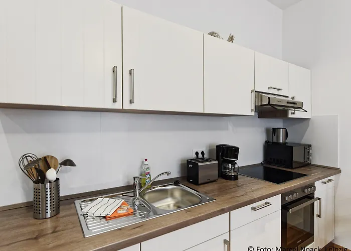 Апартаменты Park - #16, #18 & D - Moderne & Im Zentrum Лейпциг